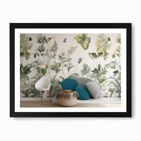 Botanical Wall Mural Art Print