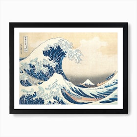 The Great Wave Off Kanagawa Art Print