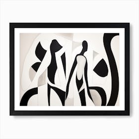 'Black And White' Art Print