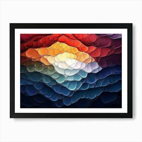 Abstract Screensaver Painting Art Print