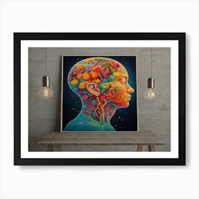 Psychedelic Painting 1 Art Print