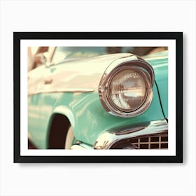 California Dreaming - Vintage Car Vibes Art Print