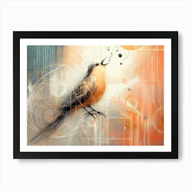 Creative Abstract Visual 127 Art Print