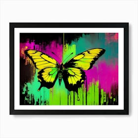 Butterfly Painting 121 Art Print