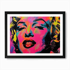 Contemporary Artwork Inspired By Andy Warhol 4 Art Print