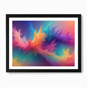 Abstract - Abstract Stock Videos & Royalty-Free Footage 4 Art Print