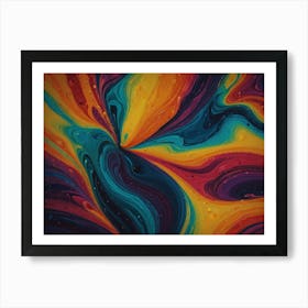 Abstract Painting 142 Art Print