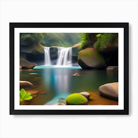 Waterfall 1 Art Print