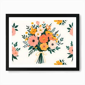 Bouquet Of Flowers 21 Art Print