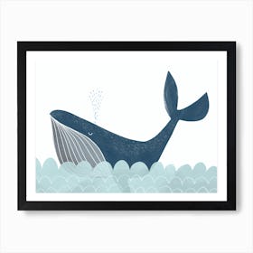 Great Whale Art Print