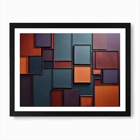 Abstract Wall - Abstract Stock Videos & Royalty-Free Footage Art Print