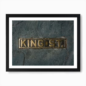 Charleston's King Street Art Print