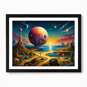 Planet Of The Apes Art Print