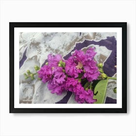 Purple Flowers Art Print