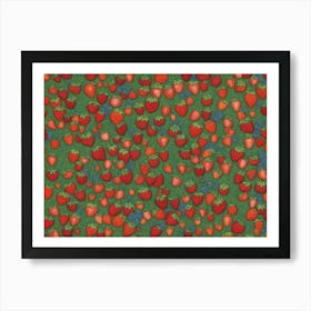 Strawberry Field Gustav Klimt Póster