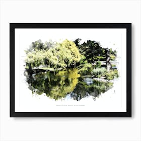 Beacon Hill Park, Victoria, British Columbia Art Print