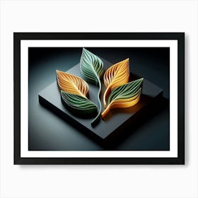 Autumn leaves 3 Art Print