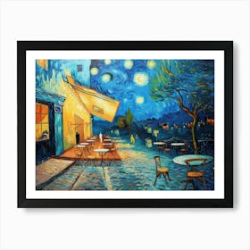 Contemporary Artwork Inspired By Vincent Van Gogh 6 Art Print