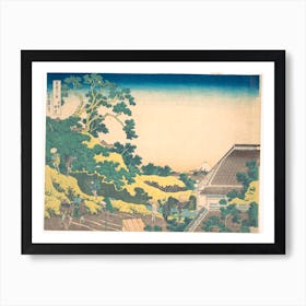 Surugadai In Edo From The Series Thirty Six Views Of Mount Fuji, Katsushika Hokusai Art Print
