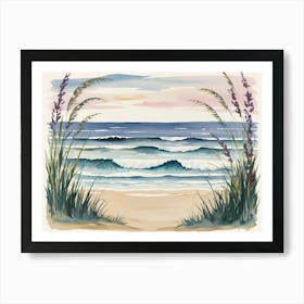 Sea Oats Art Print