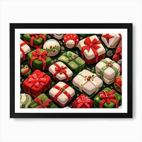 Christmas Presents Art Print