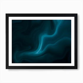 Dark Blue Background Poster