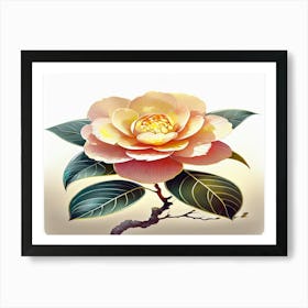 Camellia 5 Art Print