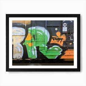 Graffiti - Box Car North America Art Print