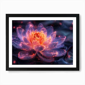 Lotus Flower 30 Art Print