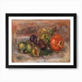 Pomegranate And Figs, Pierre Auguste Renoir Art Print