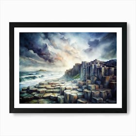 Giants Causeway Art Print