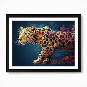 Leopard Animal Abstract 2 Art Print