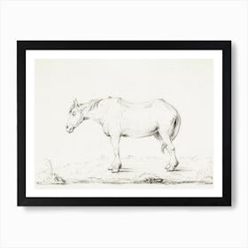 Standing Horse, Jean Bernard Art Print