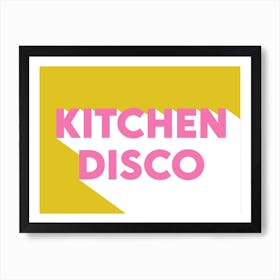 Kitchen Disco 1 Art Print