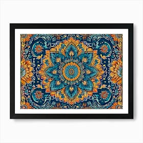 Mandala Art Print