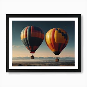 Hot Air Balloons 2 Art Print