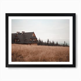 Big Meadow Cabin Art Print