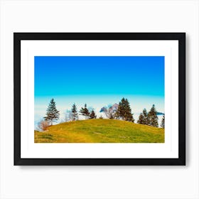 Top Of The Mountain Art Print