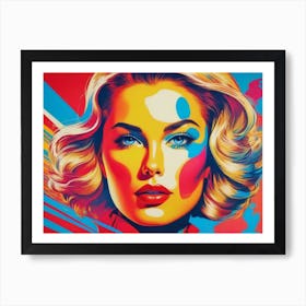 'Sunshine' pop art Art Print