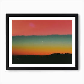 Painted sky Art Print