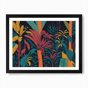 Tropical Jungle Art Print