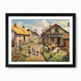 Village Art Print