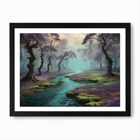 Fantasy Forest Art Print