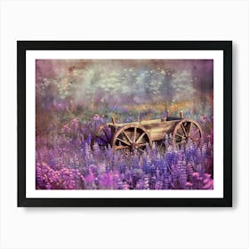 Lavender Field 26 Art Print