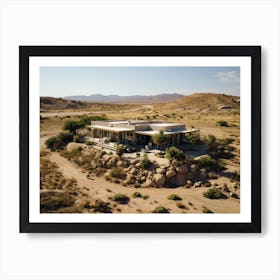 Desert House 3 Art Print