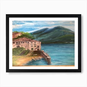 Lake Como Art Print