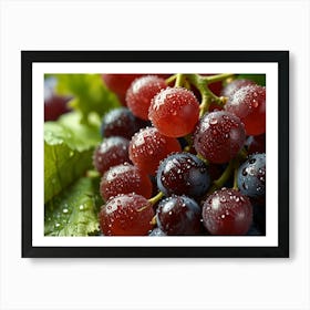 Grapes On The Vine Art Print