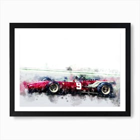 Lorenzo Bandini 1966, Formula 1 Art Print