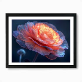 Peony Flower 10 Art Print