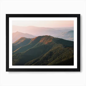 Spain Mountain Range Art Print